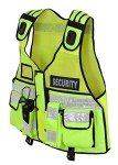 High Visibility Reflective Security Vest (Yellow)