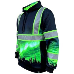 High Visibility Hoodie - SS360 Northern Lights