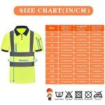 High Visibility Reflective Safety T-Shirt - XL