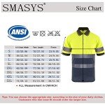 Hi-Vis Safety Polo Shirt with Pockets - 4XL