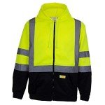 Hi-Viz Class 3 Hooded Sweatshirt for Men