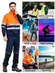 Men's High Visibility Reflective Safety Sweatshirt