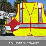 High Visibility Lime Green Firefighter Vest
