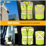 High Visibility Class 2 Safety Vest with Pockets