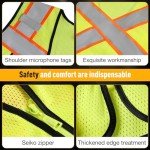 High Visibility Class 2 Safety Vest with Pockets