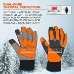 High-Visibility Waterproof Touchscreen Work Gloves