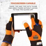 High-Visibility Waterproof Touchscreen Work Gloves