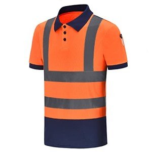 Hi-Vis Short Sleeve Safety Polo Shirt