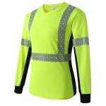 Women's High Visibility Reflective Safety Shirt