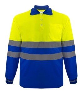 Hi-Vis Reflective Long Sleeve Safety T-Shirt - XL