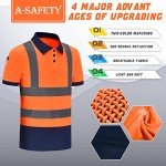 Hi-Vis Short Sleeve Safety Polo Shirt