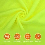 Men's Hi-Vis Hooded Safety Shirt, Lightweight