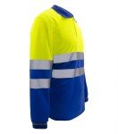 Hi-Vis Reflective Long Sleeve Safety T-Shirt - XL