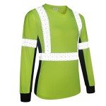 Women's High Visibility Reflective Safety Shirt
