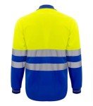 Hi-Vis Reflective Long Sleeve Safety T-Shirt - XL