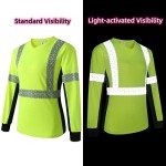 Women's High Visibility Reflective Safety Shirt