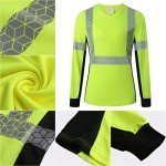 Women's High Visibility Reflective Safety Shirt