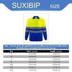 Hi-Vis Reflective Long Sleeve Safety T-Shirt - XL