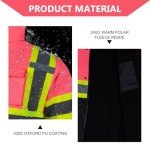 Women's Reflective Safety Jacket - Pink Winter Hoodie