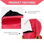 Women's Reflective Safety Jacket - Pink Winter Hoodie