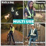 High Visibility Reflective Safety Vest for Outdoor Use