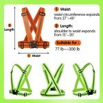Reflective Safety Vest Set for Outdoor Activities
