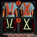 Reflective Safety Vest Set for Outdoor Activities