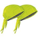 Klein Tools Cooling Do Rag, High-Visibility Yellow, 2-Pack