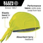 Klein Tools Cooling Do Rag, High-Visibility Yellow, 2-Pack