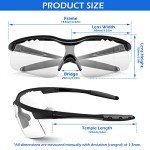 12 Pack ANSI Safety Goggles - Clear Lens