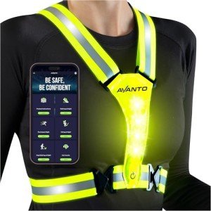 High Visibility LED Reflective Safety Vest