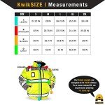 KwikSafety Universe Reflective Safety Jacket - Yellow XL