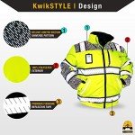 KwikSafety Universe Reflective Safety Jacket - Yellow XL