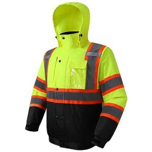 Hi-Vis Winter Safety Jacket for Men and Women