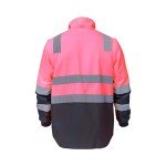 High Visibility Reflective Insulated Construction Jacket