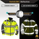 KwikSafety Universe Reflective Safety Jacket - Yellow XL