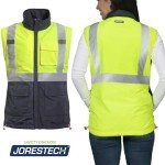 4-in-1 Reflective Windbreaker Jacket with Sleeves