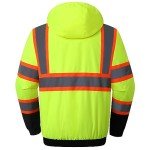 Hi-Vis Winter Safety Jacket for Men and Women