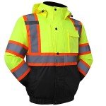 Hi-Vis Winter Safety Jacket for Men and Women