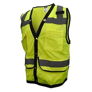 Radians Heavy Duty Green Surveyor Safety Vest 2X