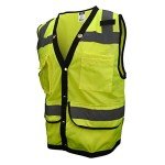 Radians Heavy Duty Green Surveyor Safety Vest 2X