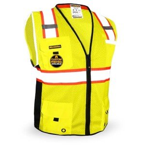 Big Kahuna Safety Vest – High Visibility, 11 Pockets