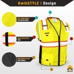 Big Kahuna Safety Vest – High Visibility, 11 Pockets