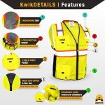 Big Kahuna Safety Vest – High Visibility, 11 Pockets