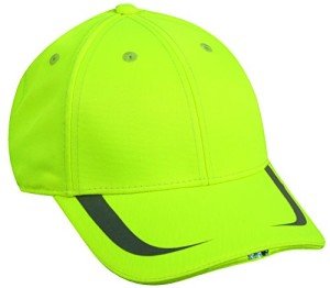 Men's Large Yellow Safety Cap for Outdoors