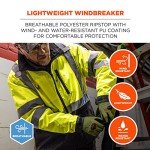 Ergodyne GloWear 8351 Hi-Visibility Windbreaker Jacket