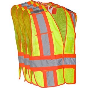ANSI Class 2 Breakaway Safety Vest - 3 Pack