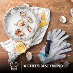 Cut Resistant Gloves, Level 5 Protection, 2 Pairs