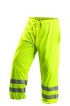 Men's Yellow Mesh Safety Pants, Size Small-Medium