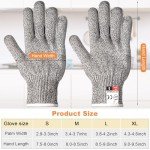 Level 5 Cut Resistant Gloves for Kitchen Safety